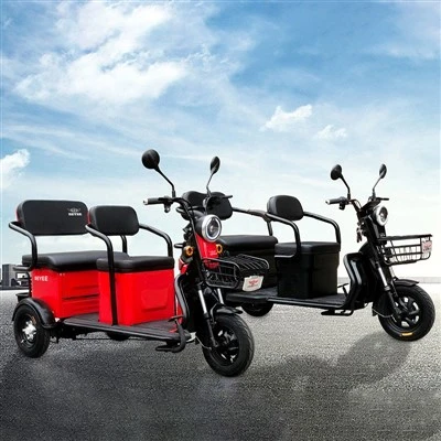 Triciclo eléctrico para 2 pasajeros