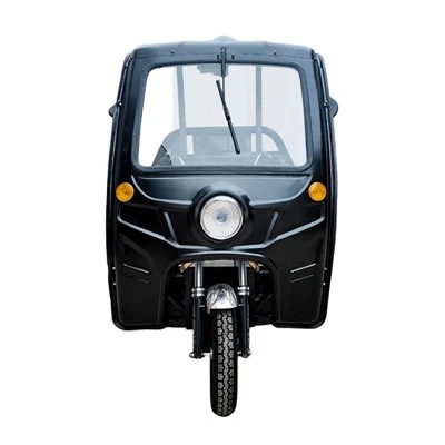 Triciclo eléctrico con semi-cabina